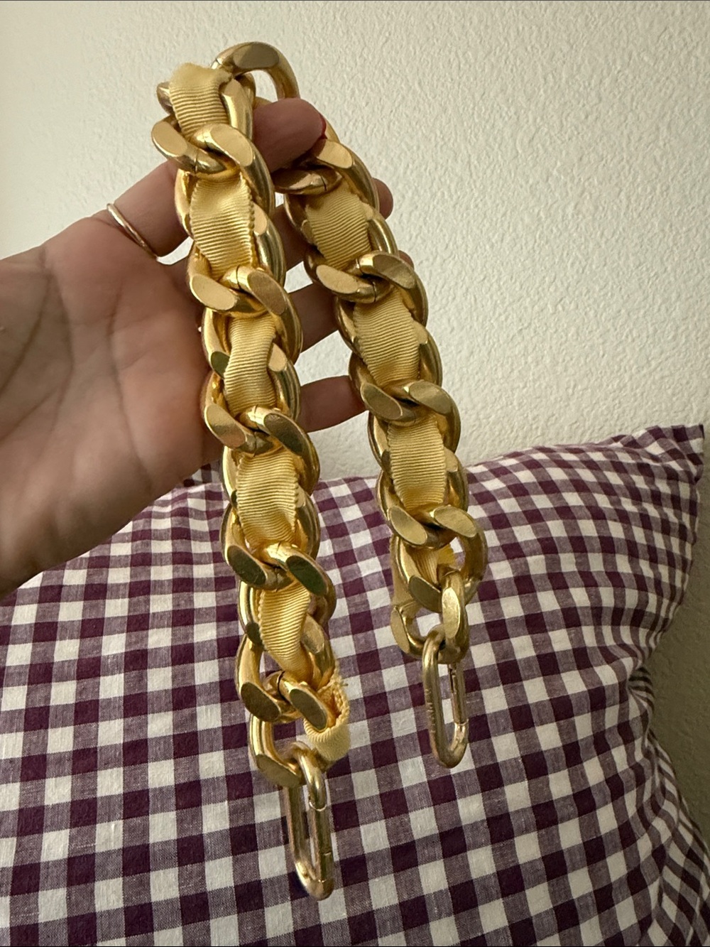Clare V Ribbon Shortie Strap - Picture 2 of 3